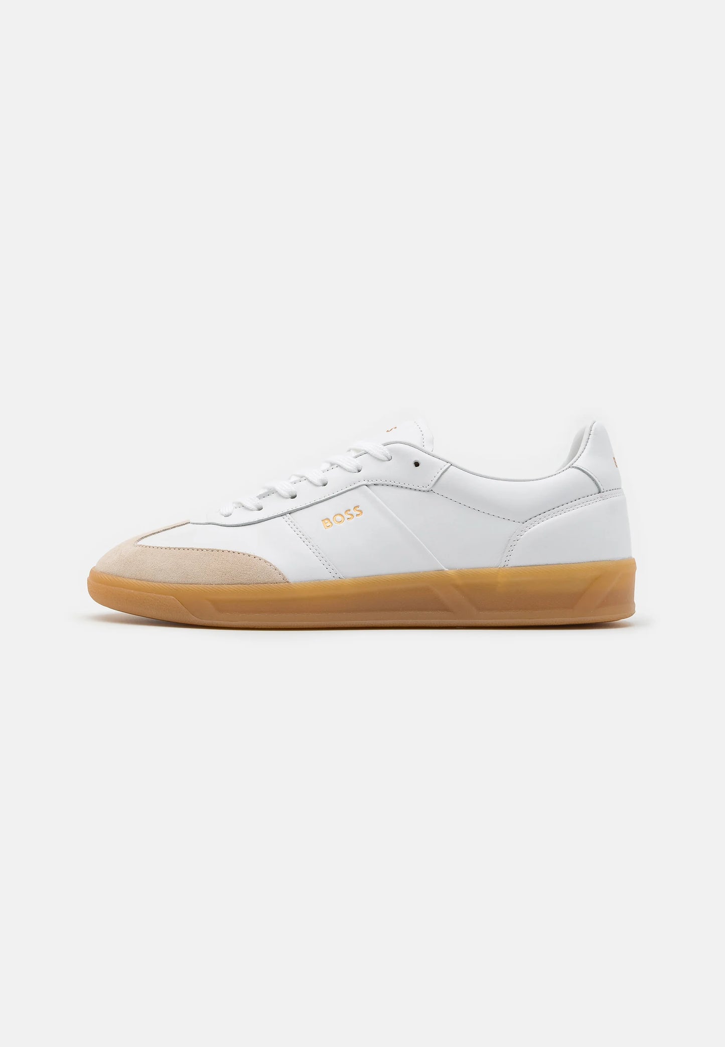 Tenis Brancos Couro e Camurca