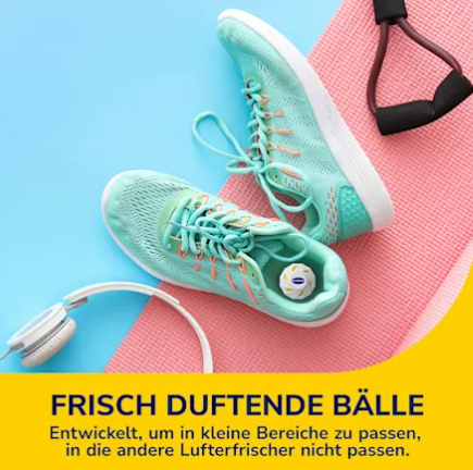 Bolas de Desodorante para Sapatos, 4 Pcs Dr SCHOLLS