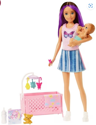 BARBIE Boneca Skipper Babysitters Inc., Sleepy Baby Skipper