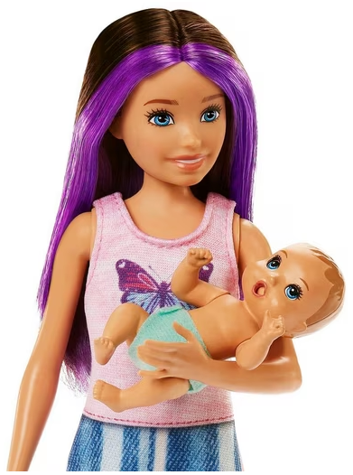 BARBIE Boneca Skipper Babysitters Inc., Sleepy Baby Skipper