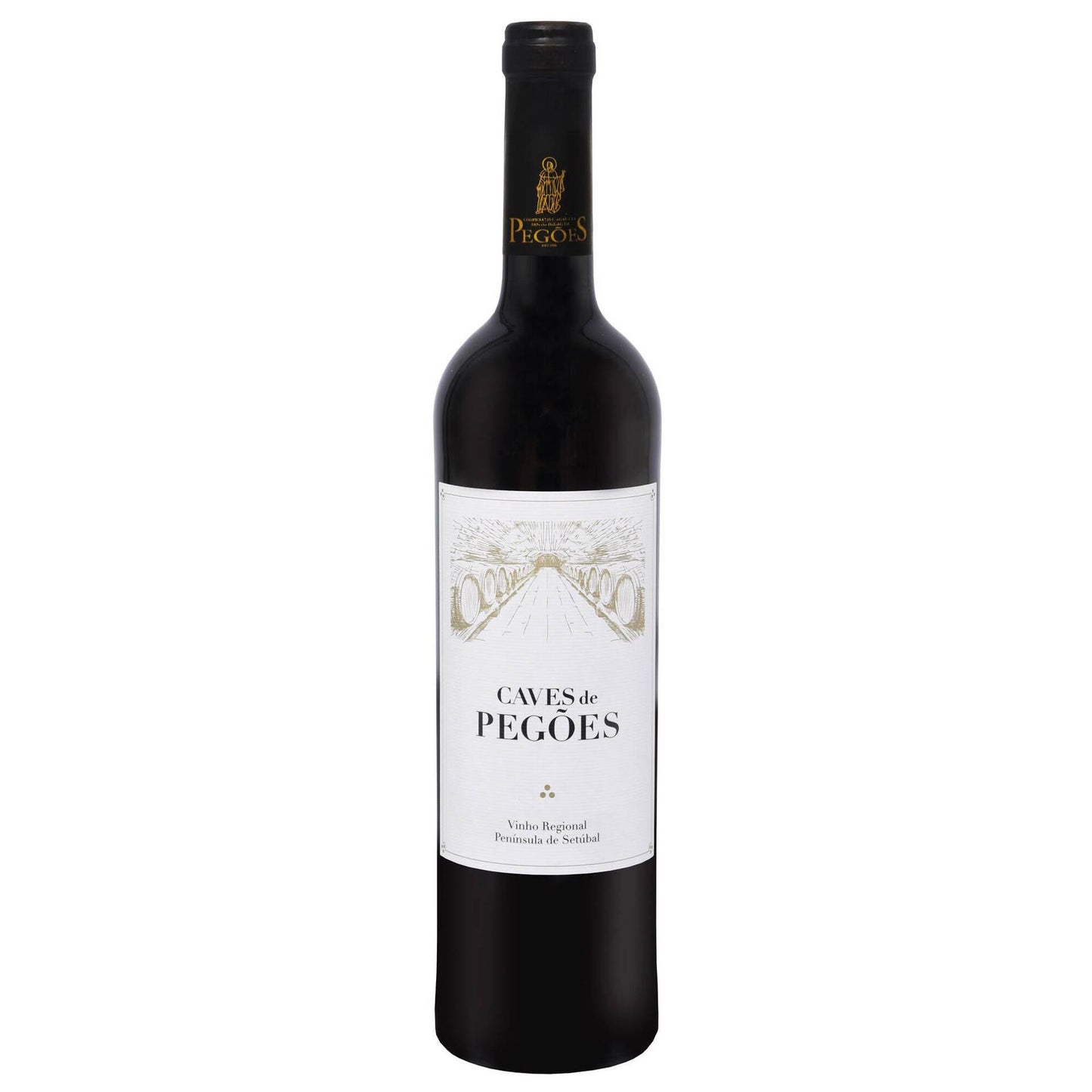 Vinho Caves de Pegões Regional Península de Setúbal Vinho Tinto Caves de Pegões garrafa 75 cl