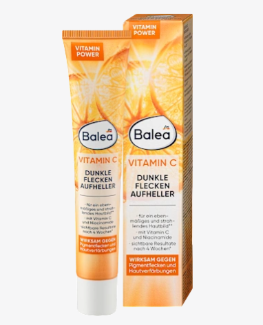 BALEA Creme Facial Vitamina C Clareador de Manchas, 50 ml