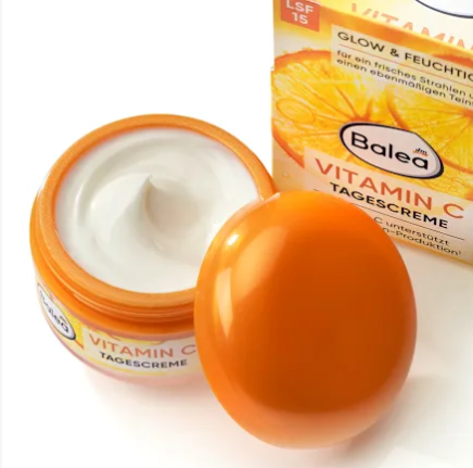 BALEA Creme Facial Vitamina C FPS 15, 50 ml