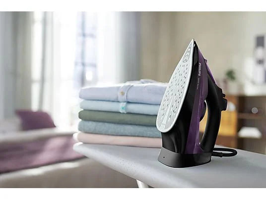 Ferro de Engomar PHILIPS DST5030/80 Série 5000 Steam Burst: 180 g/min., 320 ml, ferro a vapor (2400 watts, SteamGlide Plus )