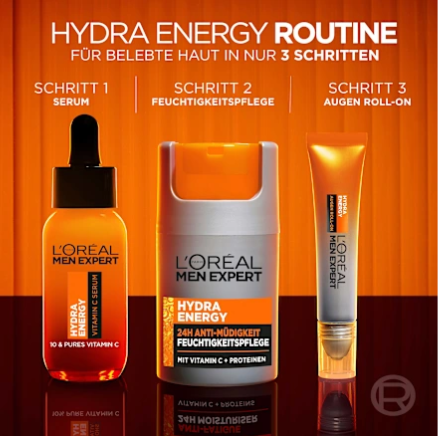 L'ORÉAL PARiS Hydra Energy Serum com Vitamina C, 30 ml