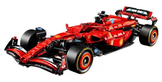 LEGO Carro de Corrida Ferrari SF-24 F1 (42207), Tijolos de Construção LEGO® Technic (1361 pcs), Fabricado na Europa