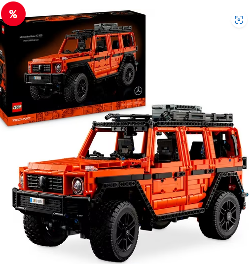 LEGO Linha Mercedes-Benz G 500 PROFESSIONAL (42177), Peças de Construção LEGO Technic (2891 peças), fabricado na Europa