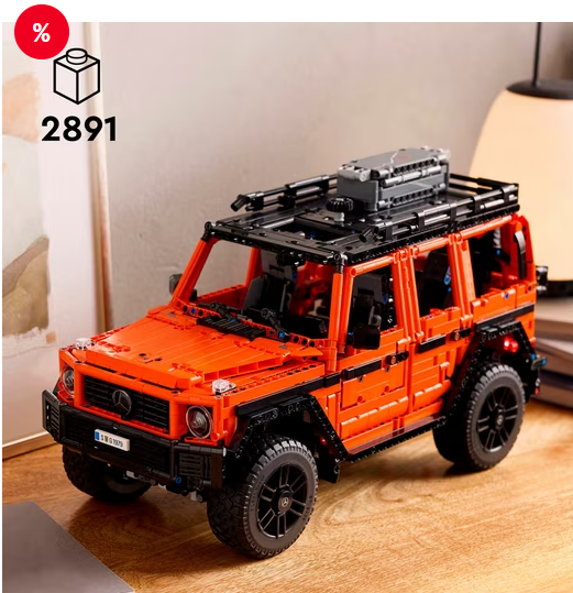 LEGO Linha Mercedes-Benz G 500 PROFESSIONAL (42177), Peças de Construção LEGO Technic (2891 peças), fabricado na Europa