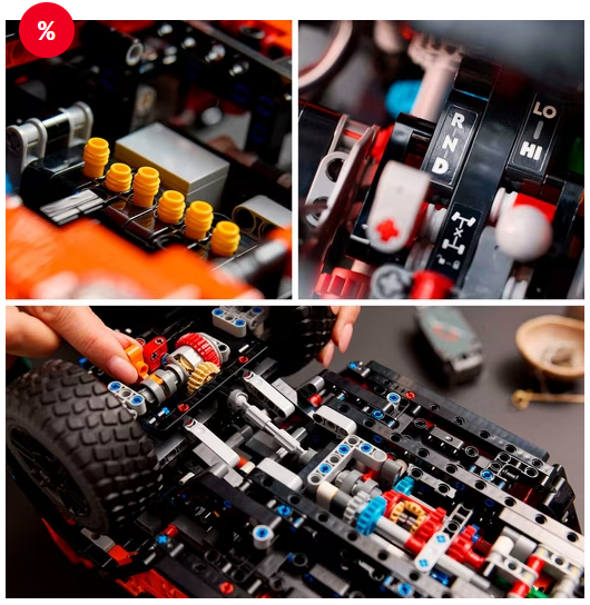 LEGO Linha Mercedes-Benz G 500 PROFESSIONAL (42177), Peças de Construção LEGO Technic (2891 peças), fabricado na Europa
