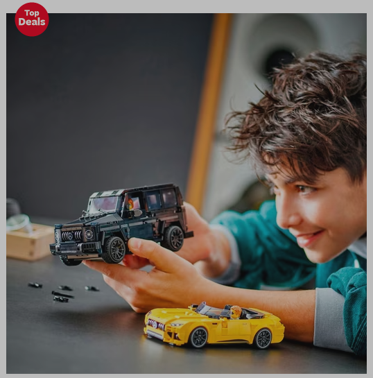 LEGO Mercedes-AMG G 63 & Mercedes-AMG SL 63 (76924), telhas de construção LEGO Speed Champions (808 pcs), Fabricado na Europa