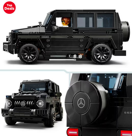 LEGO Mercedes-AMG G 63 & Mercedes-AMG SL 63 (76924), telhas de construção LEGO Speed Champions (808 pcs), Fabricado na Europa