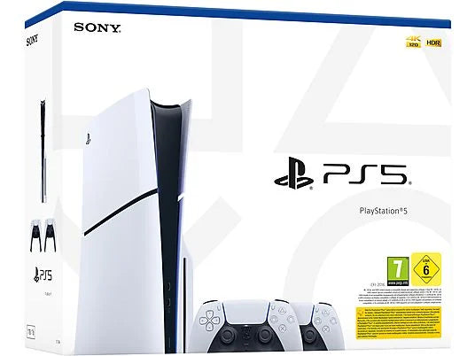 PLAYSTATION 5 Disk Edition (Slim) 1T incl. segundo controle sem fio DualSense