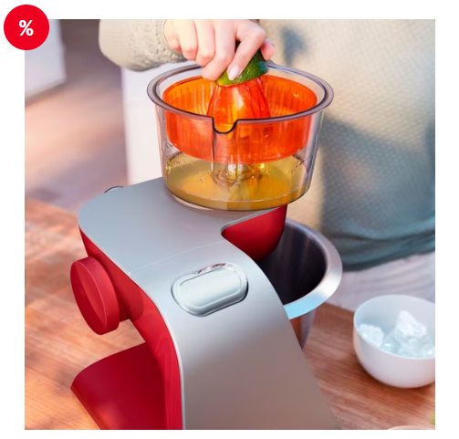 BOSCH Processador de alimentos MUM5 Styline MUM56740 Vermelho Escuro (capacidade da tigela: 3,9 l, 900 watts)