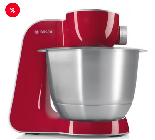 BOSCH Processador de alimentos MUM5 Styline MUM56740 Vermelho Escuro (capacidade da tigela: 3,9 l, 900 watts)