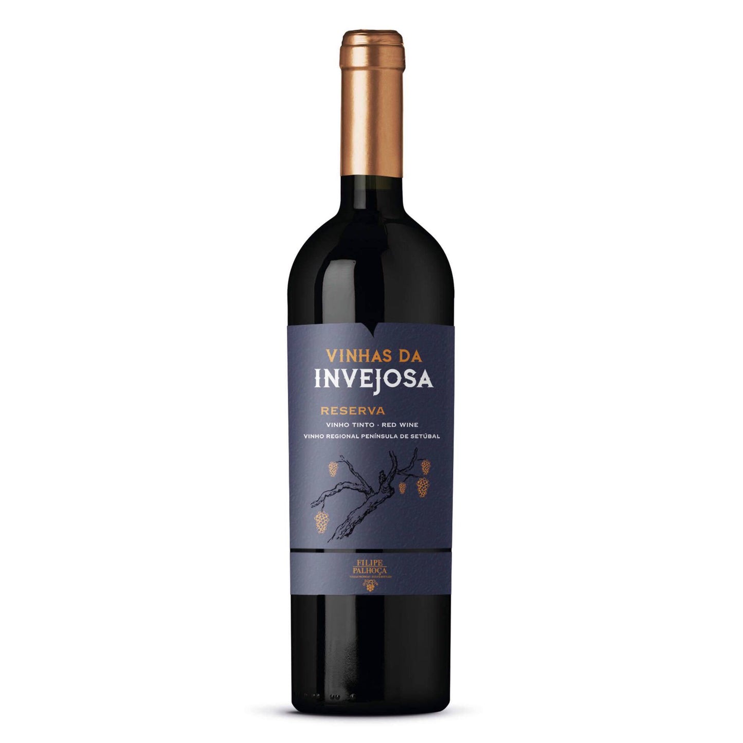 Vinhas da Invejosa Reserva Regional Península de Setúbal Vinho Tinto Filipe Palhoça garrafa 75 cl