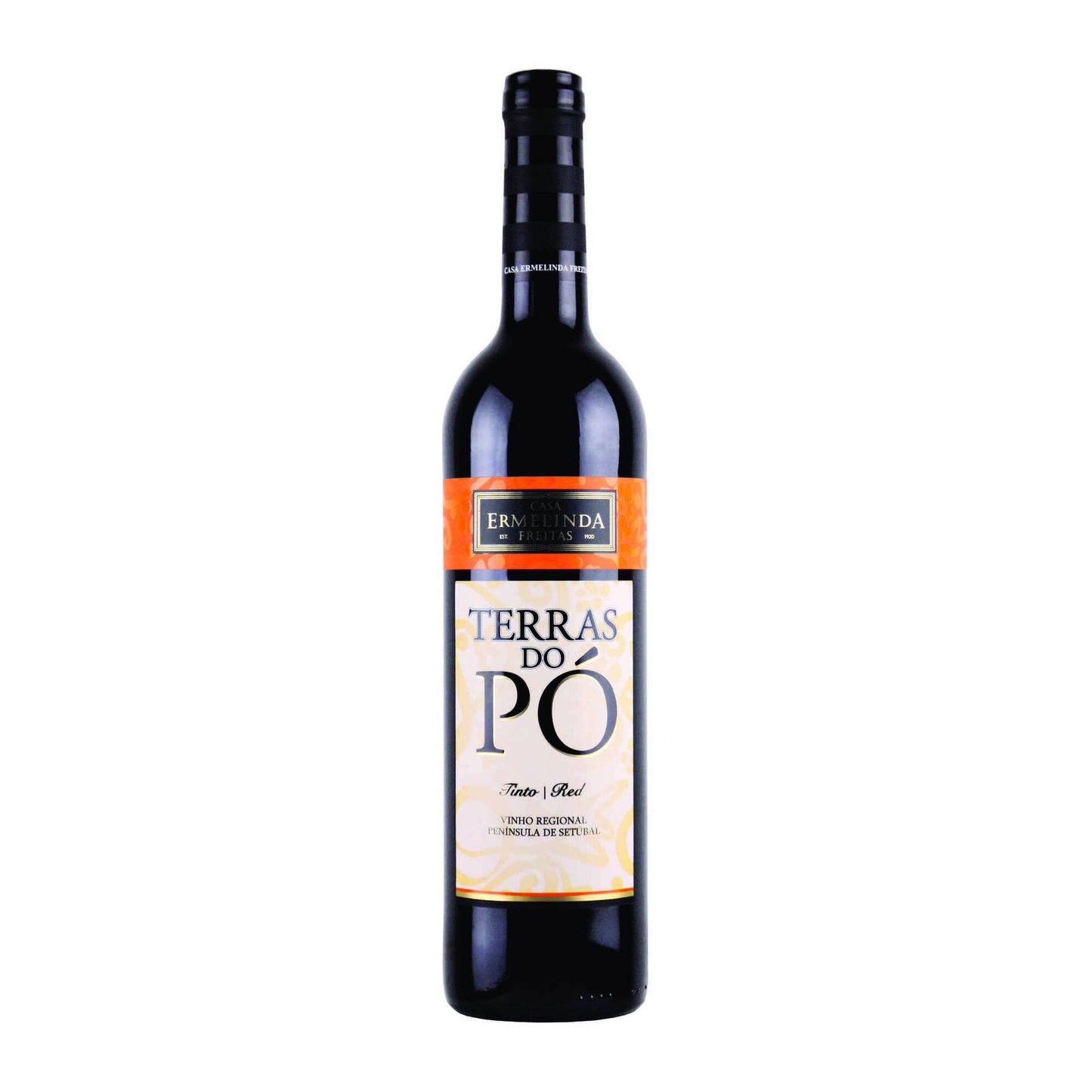 Vinho Terras do Pó Regional Península de Setúbal Vinho Tinto Terras do Pó garrafa 75 cl