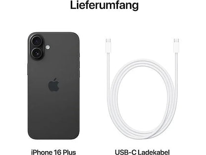 Smartphone APPLE iPhone 16 Plus 5G 512GB Preto Dual SIM