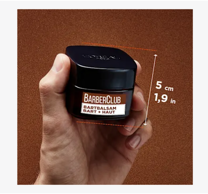L'ORÉAL PARiS Bálsamo para Barba Barber Club Cuidado com Barba com Óleo de Cedro, 50 ml