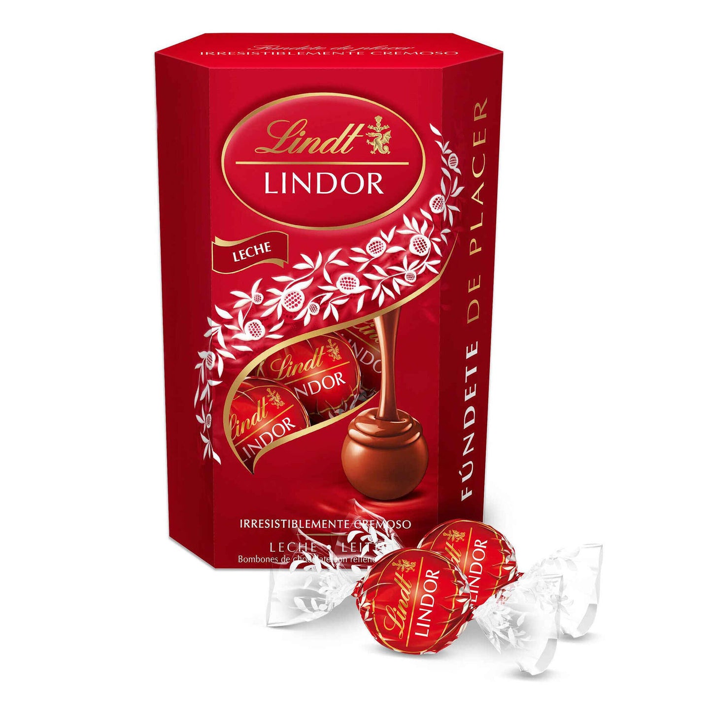 Bombons de Chocolate de Leite Lindor Cornet 600g