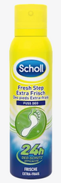 Desodorizante para os Pés Spray Fresh Step Extra Fresh, 150 ml Dr SCHOLLS