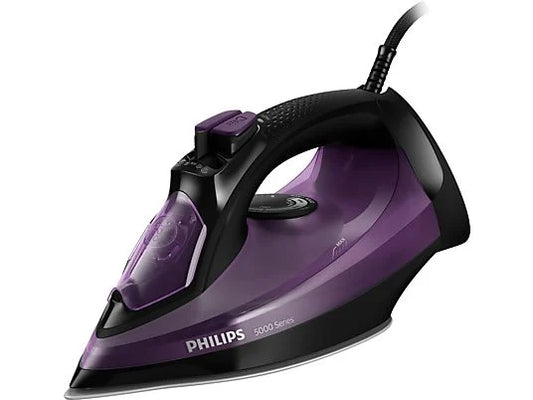 Ferro de Engomar PHILIPS DST5030/80 Série 5000 Steam Burst: 180 g/min., 320 ml, ferro a vapor (2400 watts, SteamGlide Plus )