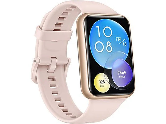Smartwatch HUAWEI Watch Fit 2 Active Polímero Silicone, 130-210mm, Rosa Sakura