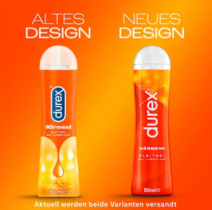 Lubrificante Play  Aquecimento, 50 ml DUREX