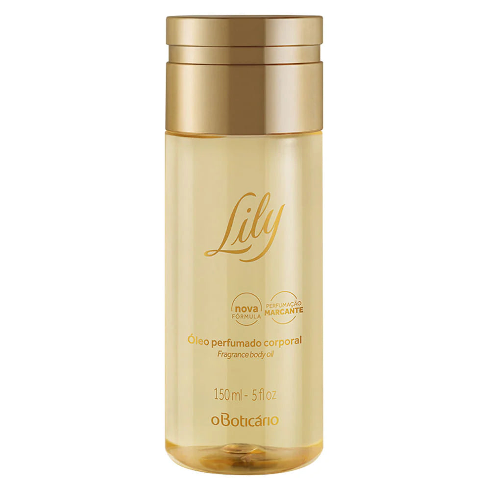 Óleo Perfumado Corporal Lily, 150ml