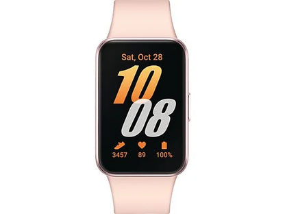 SAMSUNG Galaxy Fit3 Fitness Tracker Alumínio Fluoroelastômero Borracha, 130-185mm, Ouro Rosa