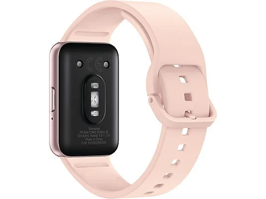 SAMSUNG Galaxy Fit3 Fitness Tracker Alumínio Fluoroelastômero Borracha, 130-185mm, Ouro Rosa