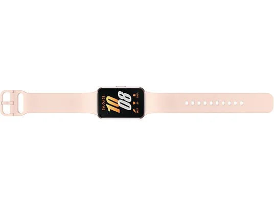 SAMSUNG Galaxy Fit3 Fitness Tracker Alumínio Fluoroelastômero Borracha, 130-185mm, Ouro Rosa
