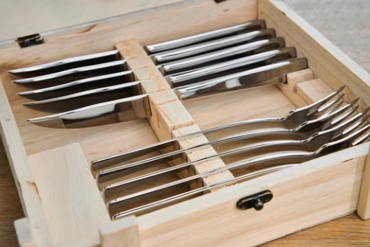 Talheres Especiais  de bife ZWELLING (12 pcs), 6 pessoas, aço inoxidável 18/10, aço inoxidável 18/10, inoxidável, polido,